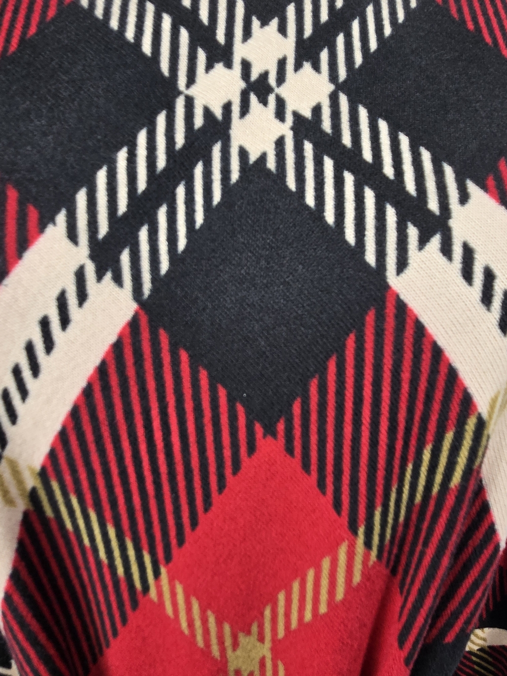 NWT Jessica Howard 3X Red Black Plaid Bell Sleeve A-Line Shift Dress Christmas - Picture 6 of 8